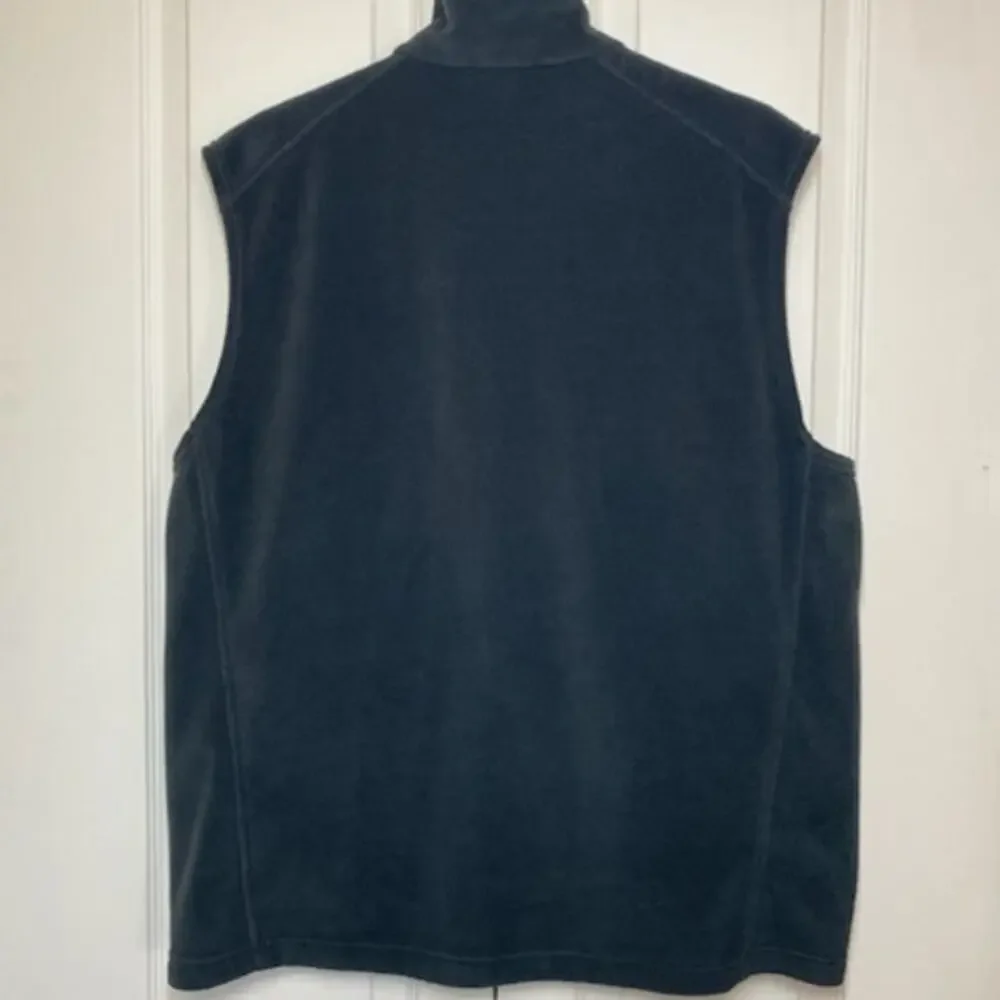 Columbia Men’s Black Vest • Size Large • Polyester • Inside & Outside Pockets